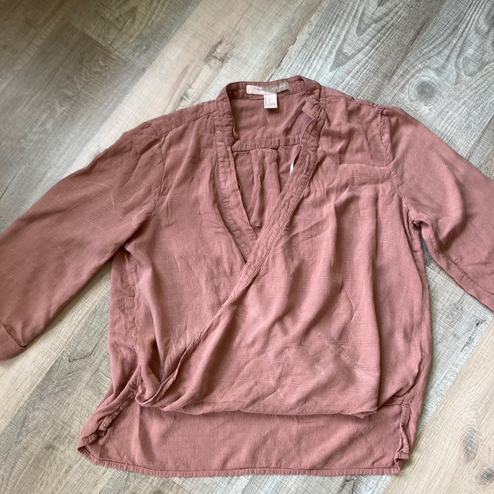 Forever 21 crop top 1/4 sleeve
